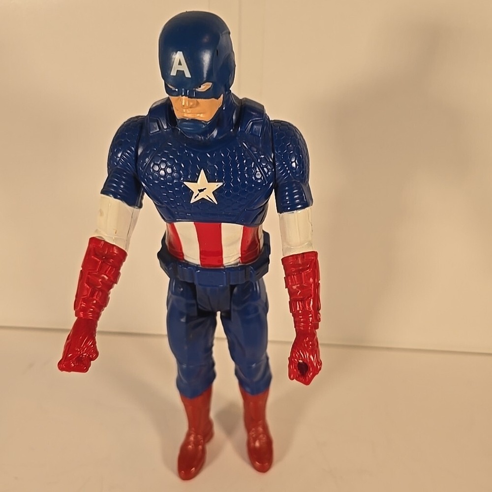 Captain America Action Figure Marvel Avengers C-3252-A Hasbro 2014 - Picture 1 of 7